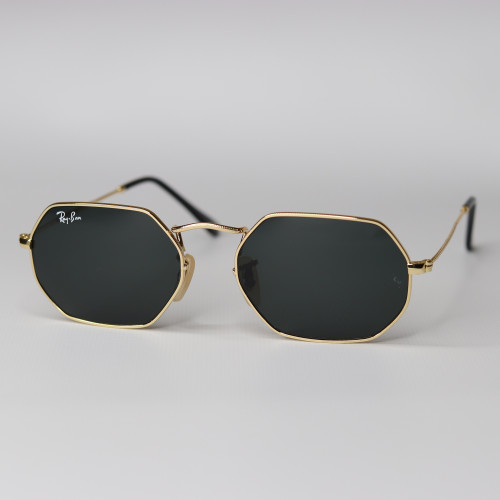 Сонцезахисні окуляри Ray Ban Octagonal 3556 black gold
