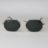 Сонцезахисні окуляри Ray Ban Octagonal 3556 black gold