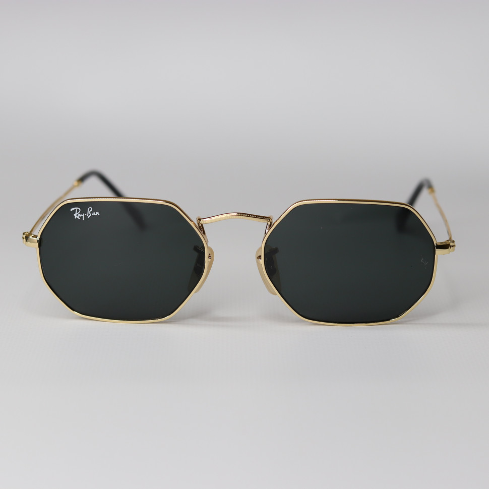 Сонцезахисні окуляри Ray Ban Octagonal 3556 black gold