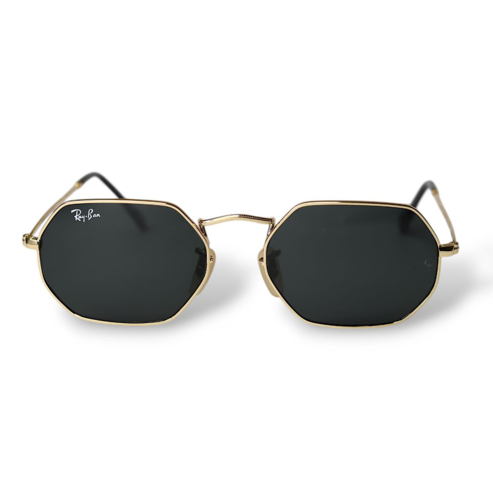 Сонцезахисні окуляри Ray Ban Octagonal 3556 black gold