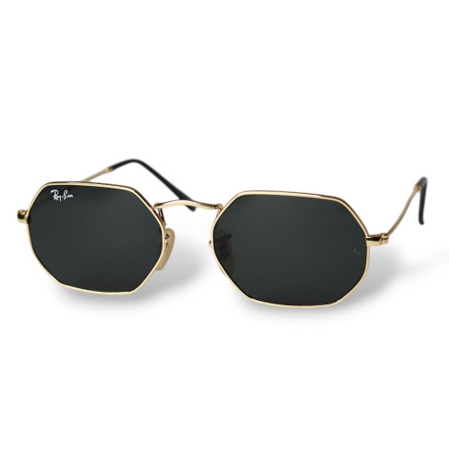 Сонцезахисні окуляри Ray Ban Octagonal 3556 black gold