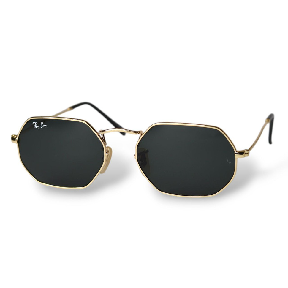 Сонцезахисні окуляри Ray Ban Octagonal 3556 black gold