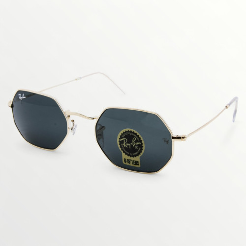 Сонцезахисні окуляри Ray Ban Octagonal 3556 black gold
