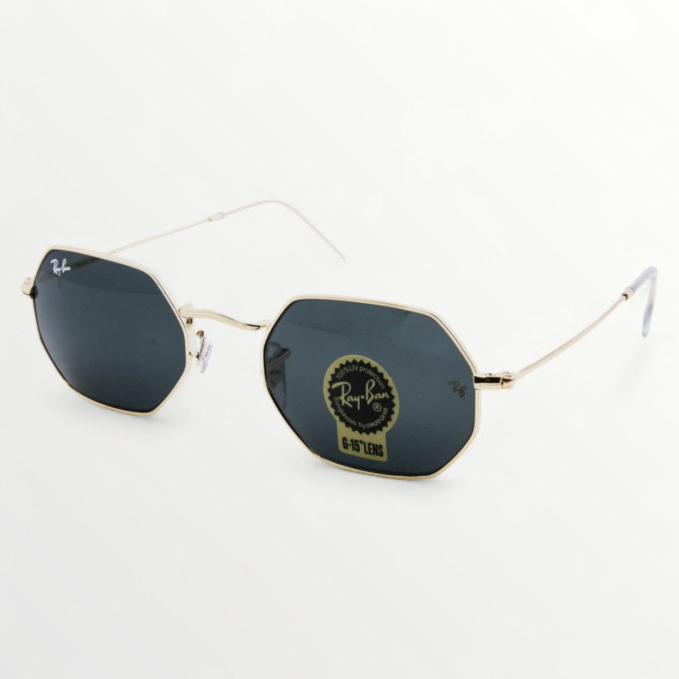 Сонцезахисні окуляри Ray Ban Octagonal 3556 black gold