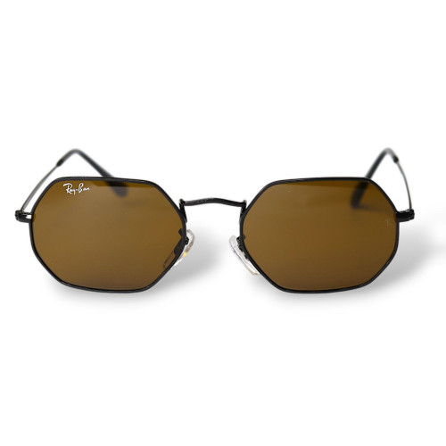 Сонцезахисні окуляри Ray Ban Octagonal 3556 brown black