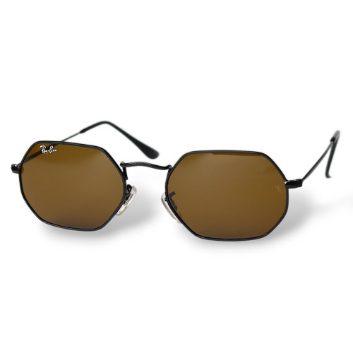 Сонцезахисні окуляри Ray Ban Octagonal 3556 brown black