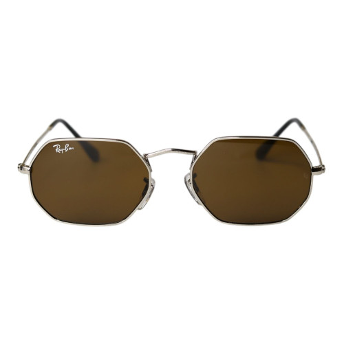 Сонцезахисні окуляри Ray Ban Octagonal 3556 brown silver