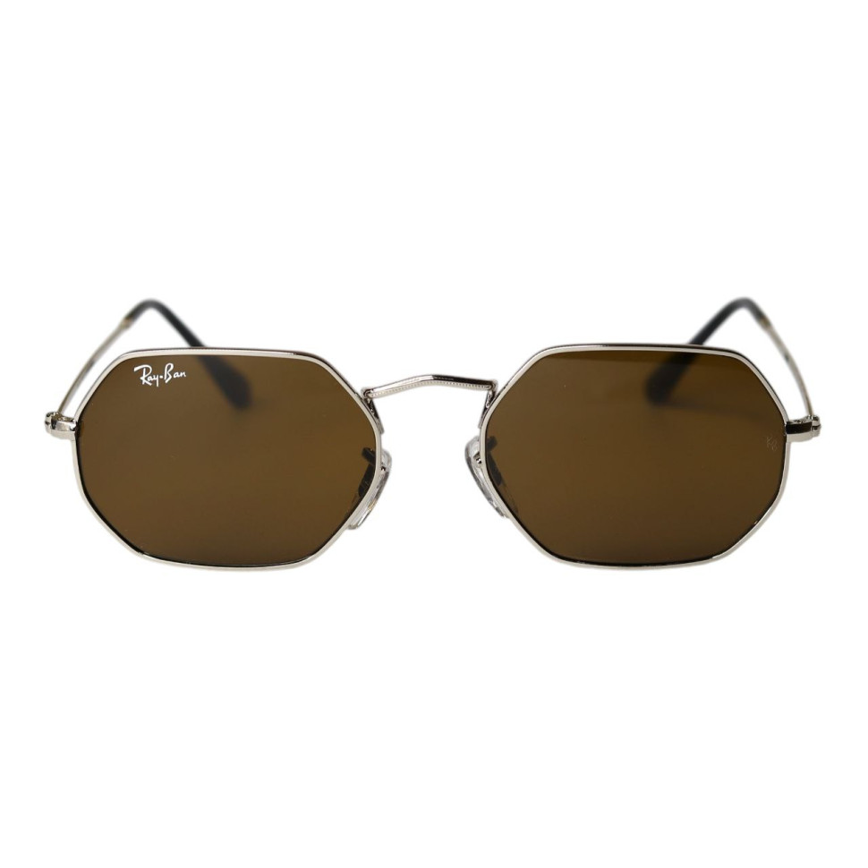 Сонцезахисні окуляри Ray Ban Octagonal 3556 brown silver