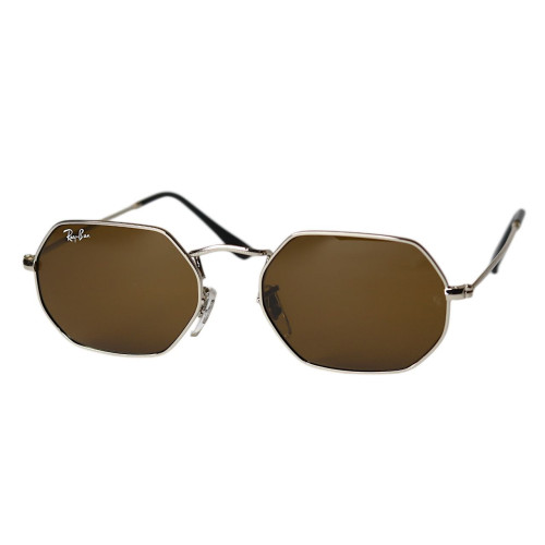 Сонцезахисні окуляри Ray Ban Octagonal 3556 brown silver