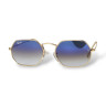 Сонцезахисні окуляри Ray Ban Octagonal 3556 blue gold