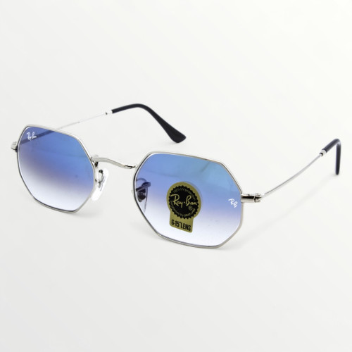 Сонцезахисні окуляри Ray Ban Octagonal 3556 blue silver