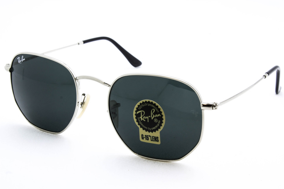 Сонцезахисні окуляри Ray Ban Hexagonal 3548 Silver