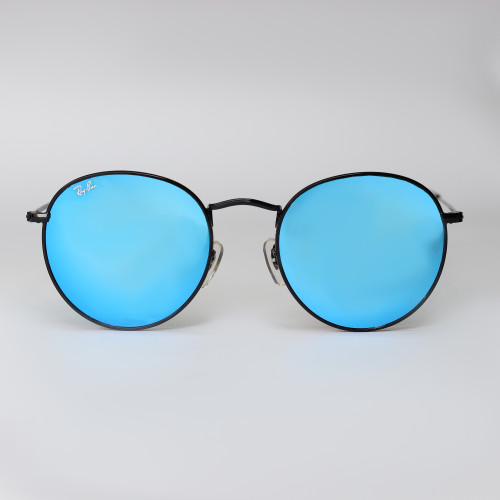 Сонцезахисні окуляри Ray Ban Round дзеркальні 3448 Blue Mirror