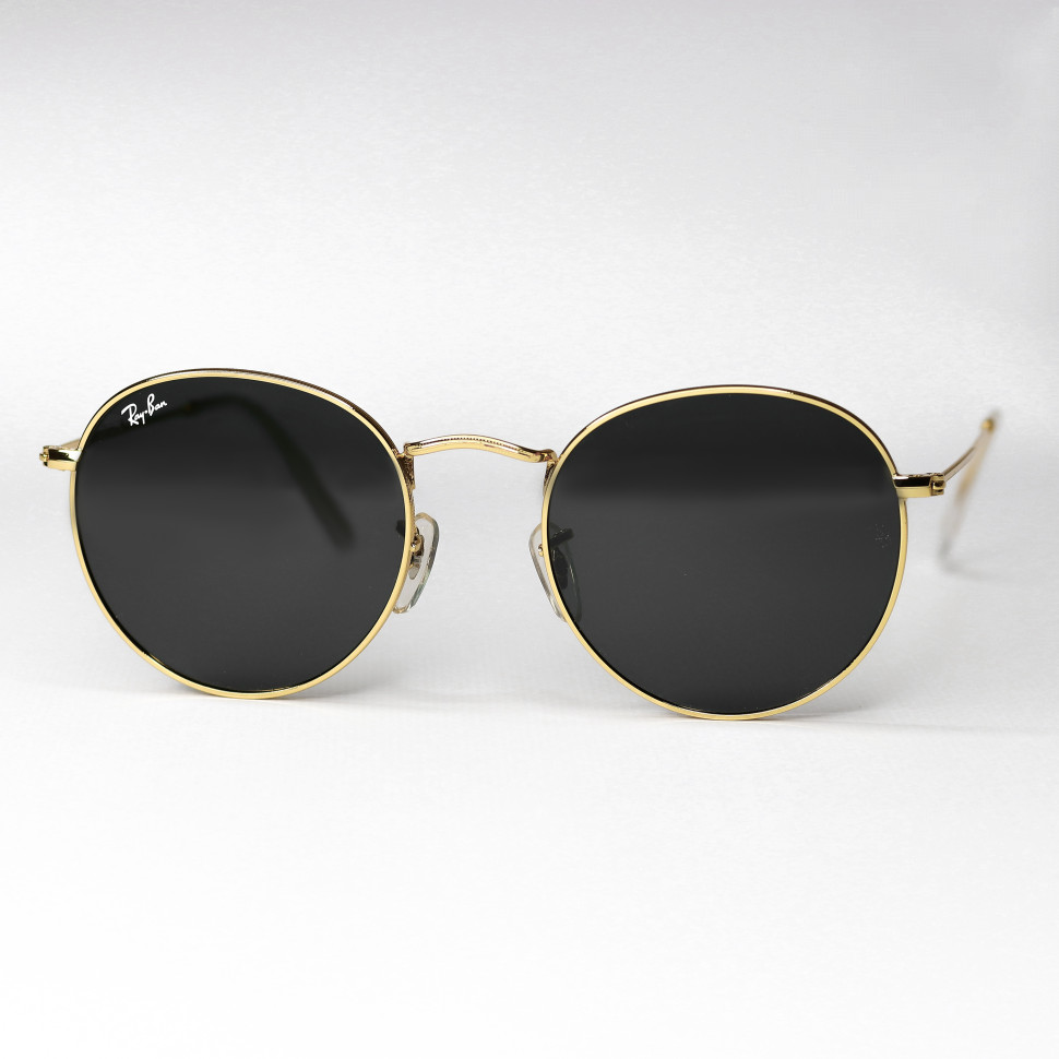 Сонцезахисні окуляри Ray Ban Round 3448 Gold
