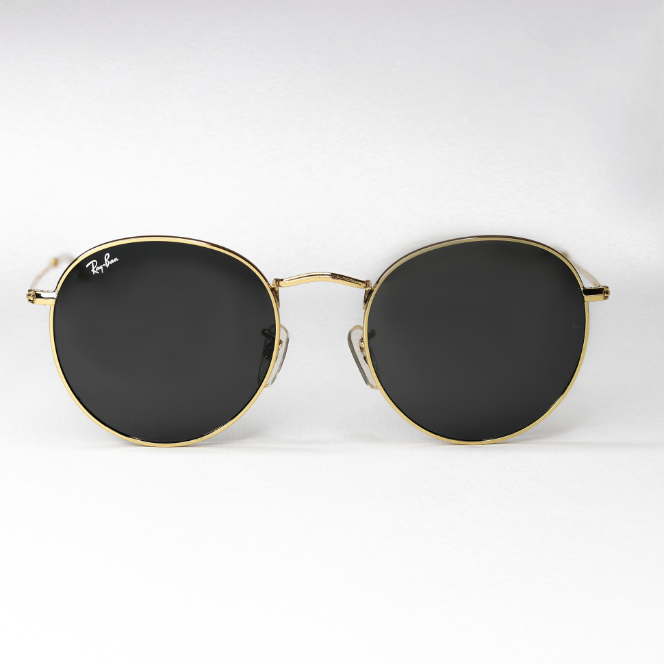 Сонцезахисні окуляри Ray Ban Round 3448 Gold