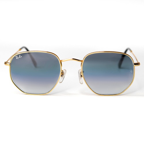 Сонцезахисні окуляри Ray Ban Hexagonal 3548 Gold Gray Gradient