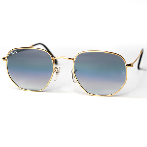 Сонцезахисні окуляри Ray Ban Hexagonal 3548 Gold Gray Gradient