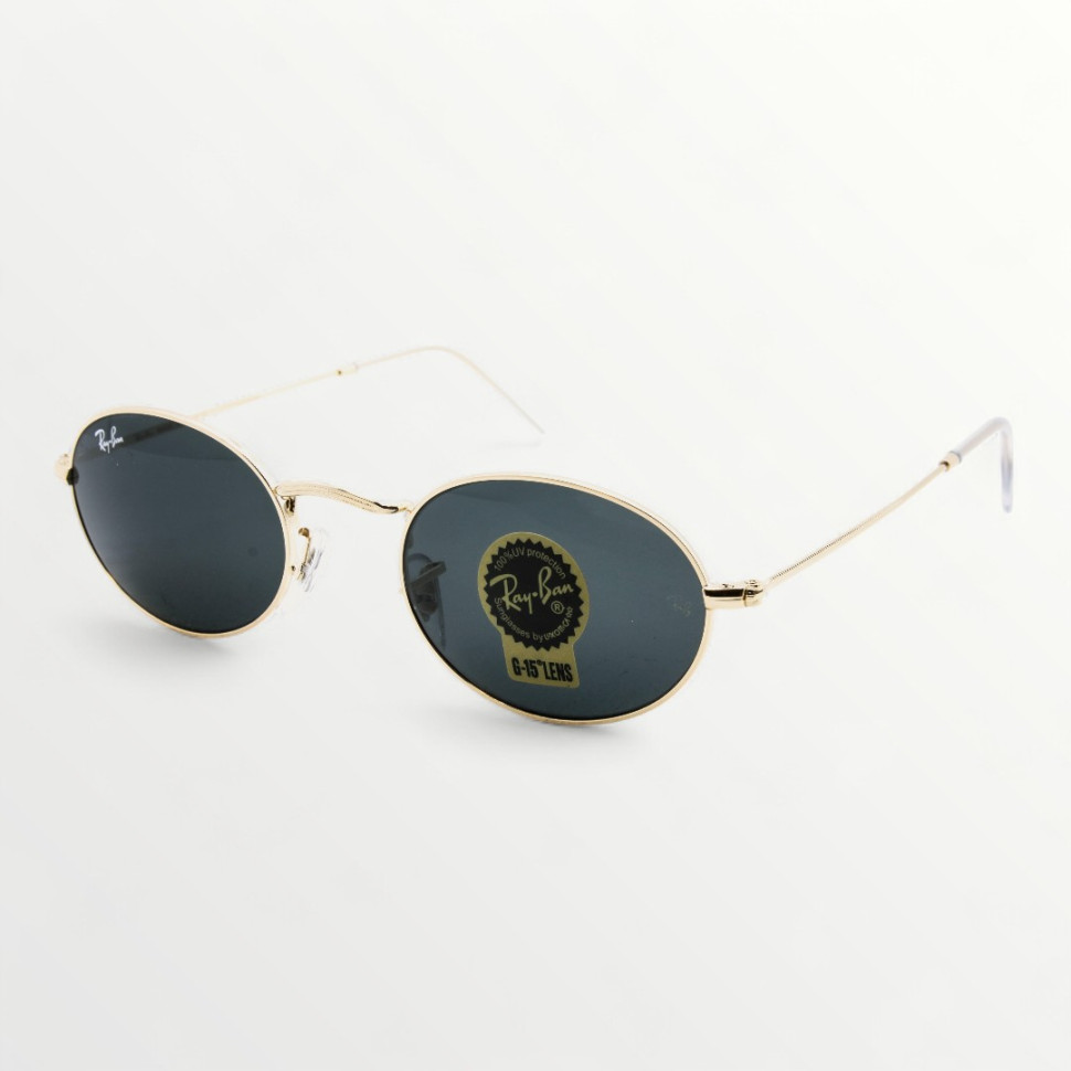 Сонцезахисні окуляри Ray Ban Oval 3547 Gold