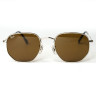 Сонцезахисні окуляри Ray Ban Hexagonal 3548 Brown Gold
