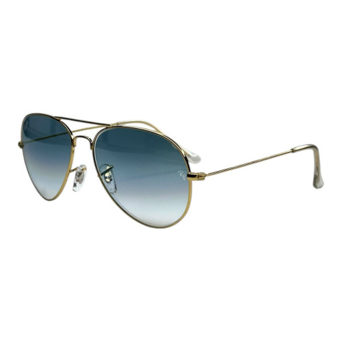 Сонцезахисні окуляри Ray Ban Aviator 3025 blue gold