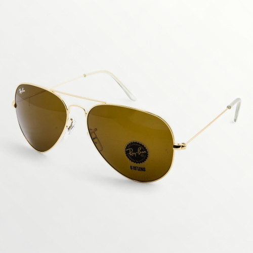 Сонцезахисні окуляри Ray Ban Aviator 3025 brown gold