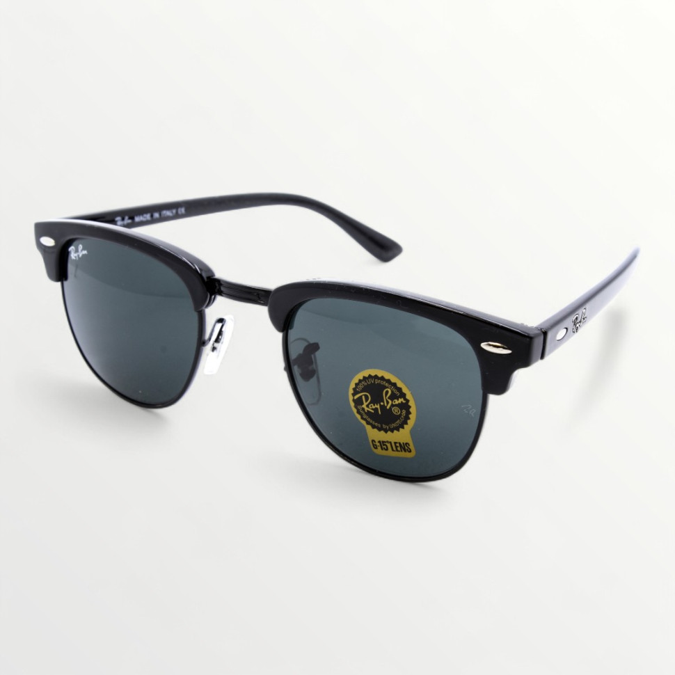 Сонцезахисні окуляри Ray Ban Clubmaster 3016 black