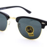 Сонцезахисні окуляри Ray Ban Clubmaster 3016 gold