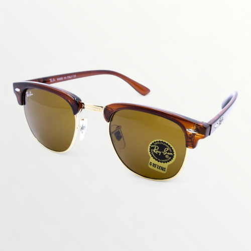 Сонцезахисні окуляри Ray Ban Clubmaster 3016 brown