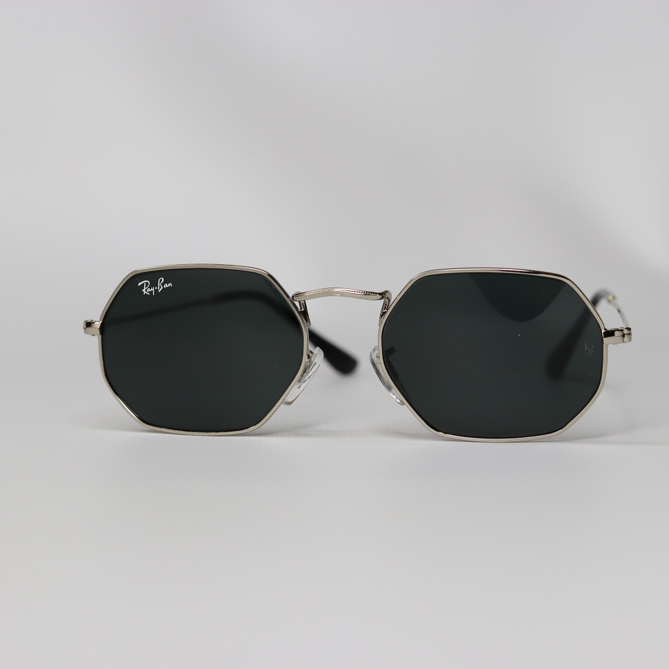 Сонцезахисні окуляри Ray Ban Octagonal 3556 black silver