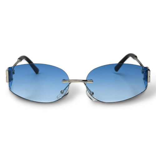 Сонцезахисні окуляри MiuMiu 66330 метелик сині