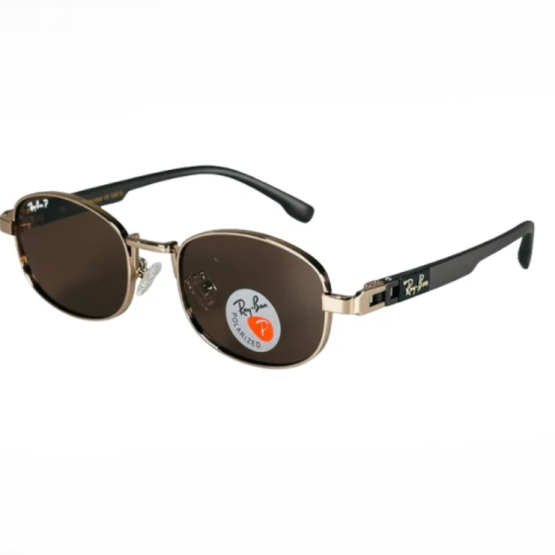 Сонцезахисні окуляри Ray Ban Polarized 06462 brown gold