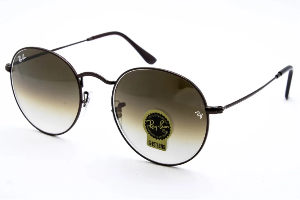 Сонцезахисні окуляри Ray Ban Round 3448 Brown black