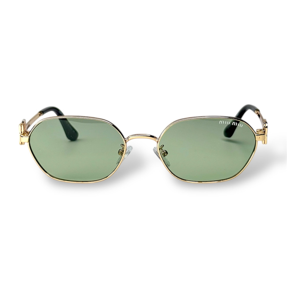 Сонцезахисні окуляри MiuMiu 474 зелені