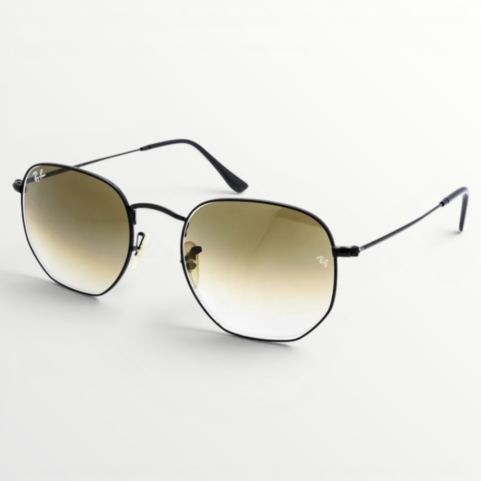 Сонцезахисні окуляри Ray Ban Hexagonal 3548 Brown black