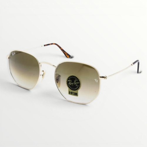 Сонцезахисні окуляри Ray Ban Hexagonal 3548 Brown gold 2